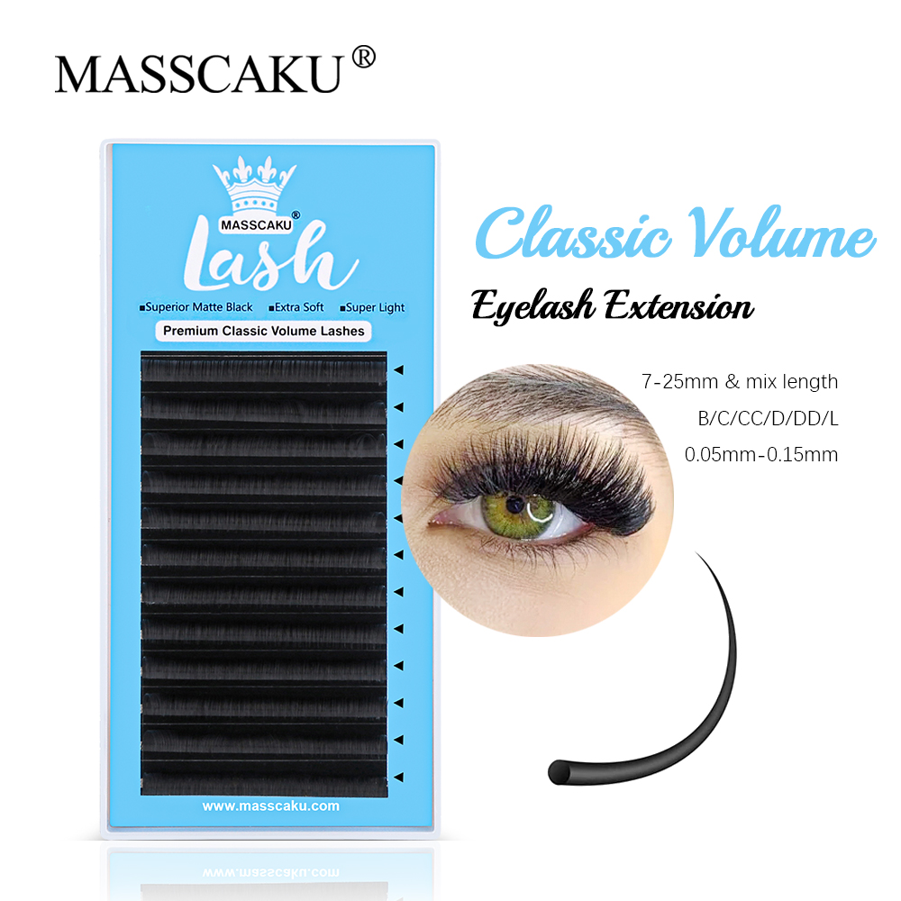 Eyelash Extension Remover At Home - Masscakram 0.05/0.07/0.10/0.15mm klasik ekstensi bulu mata