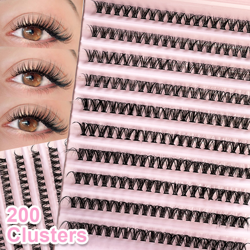 Eyelash Extensions - Bulu Mata Individual Tuft 8-16mm 200pcs