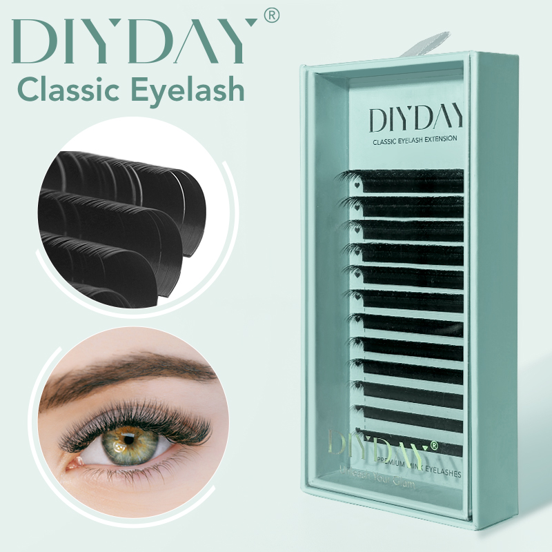 Eyelash Extension Natural Classic - DIYDAY 16 baris bulu mata Mink