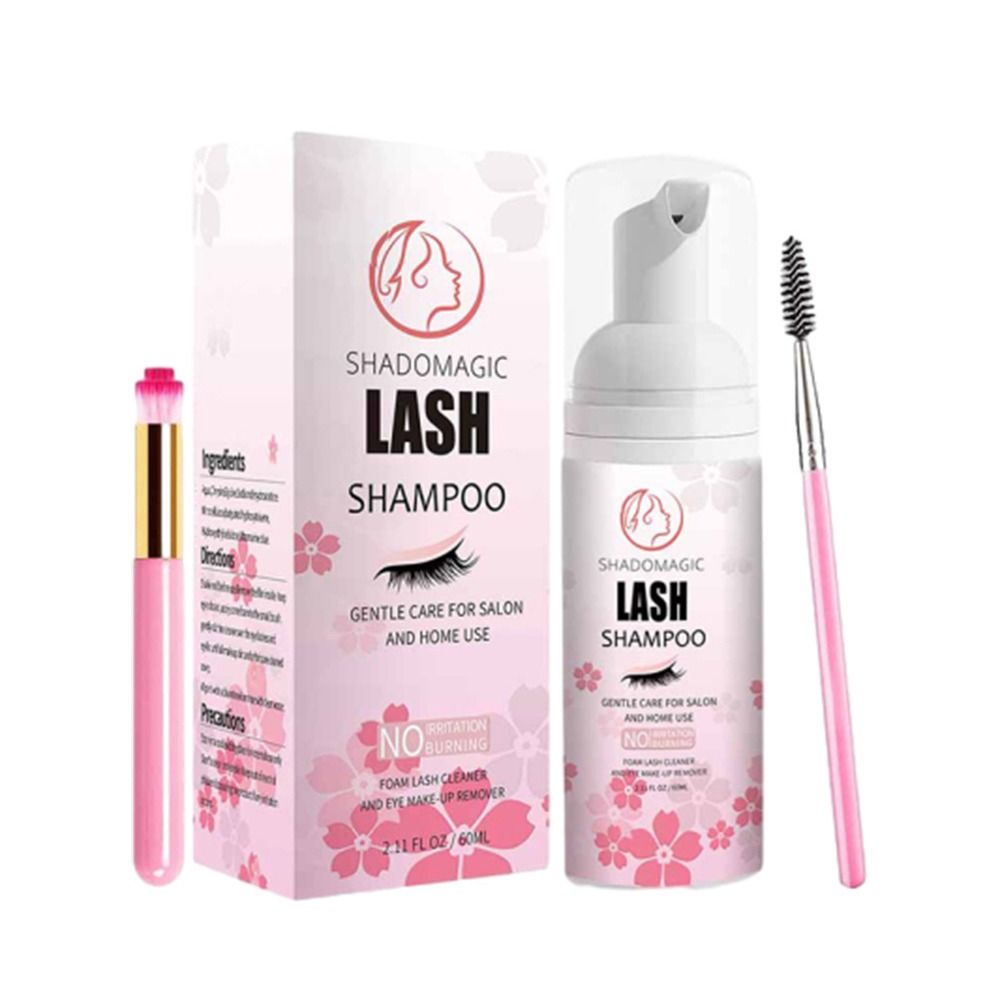 Mousse Pembersih Bulu Mata Lem - Eyelash Extension Foam Cleanser ulasan dan harga