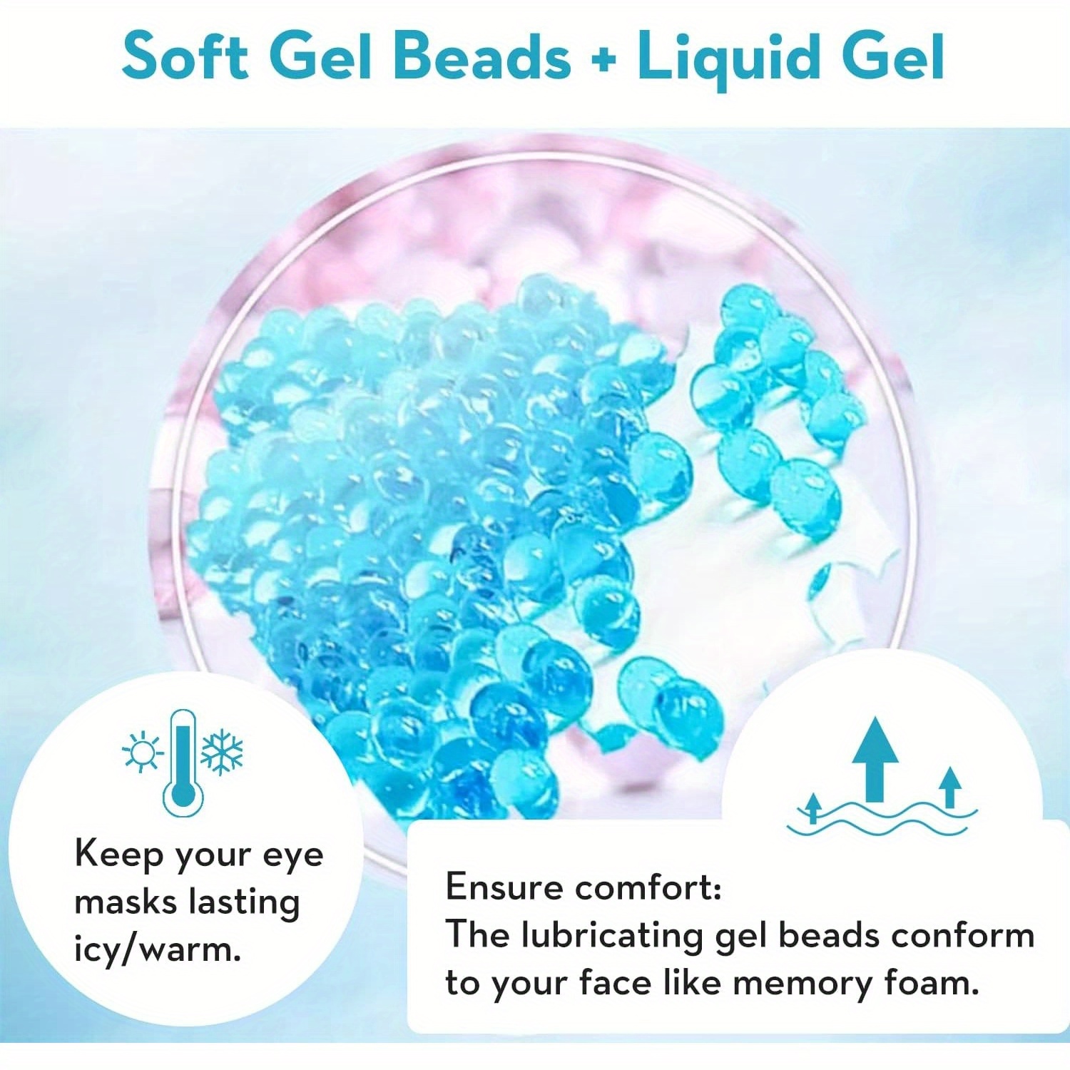 Masker Mata pendingin Gel, 2 b - Under Eye Gel ulasan dan harga