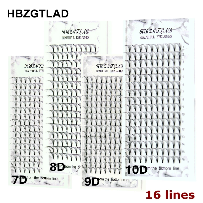 HBZGTLAD 16 Garis Kipas Volume - Eyelash Extension Remover At Home ulasan dan harga