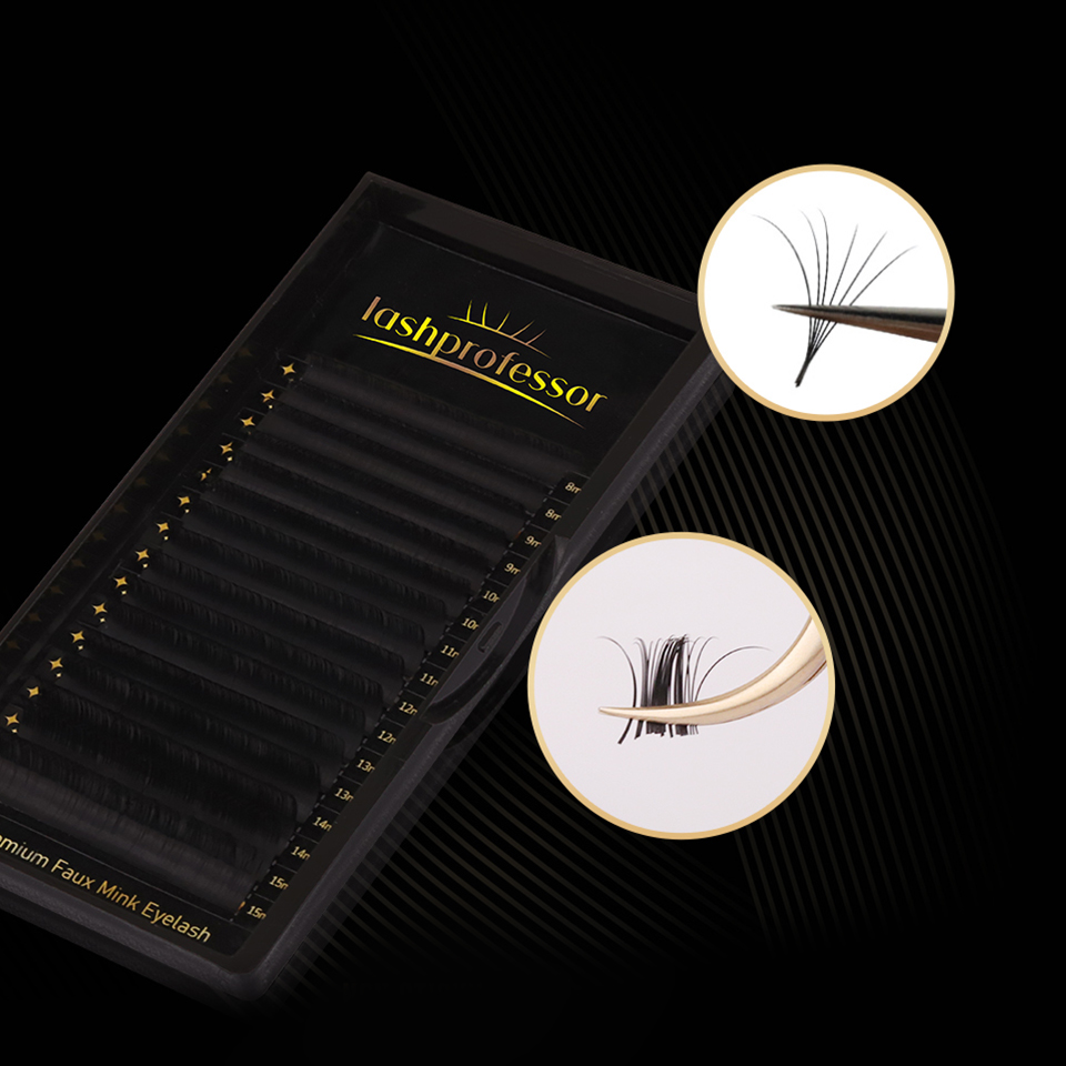 Lashprofessor 16Rows C CC D Cl - Eyelash Extension Natural Classic ulasan dan harga