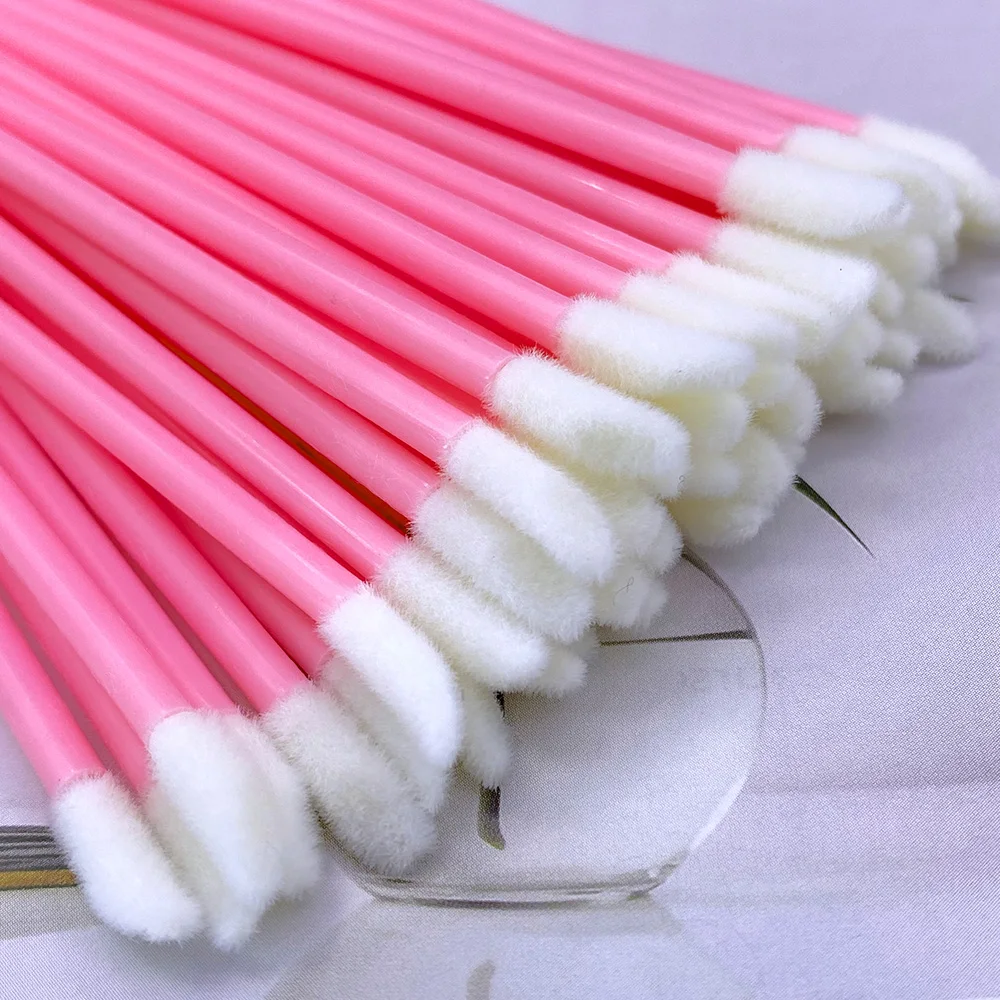 50/500 buah Kuas Bibir Sekali  - Eyelash Extensions ulasan dan harga
