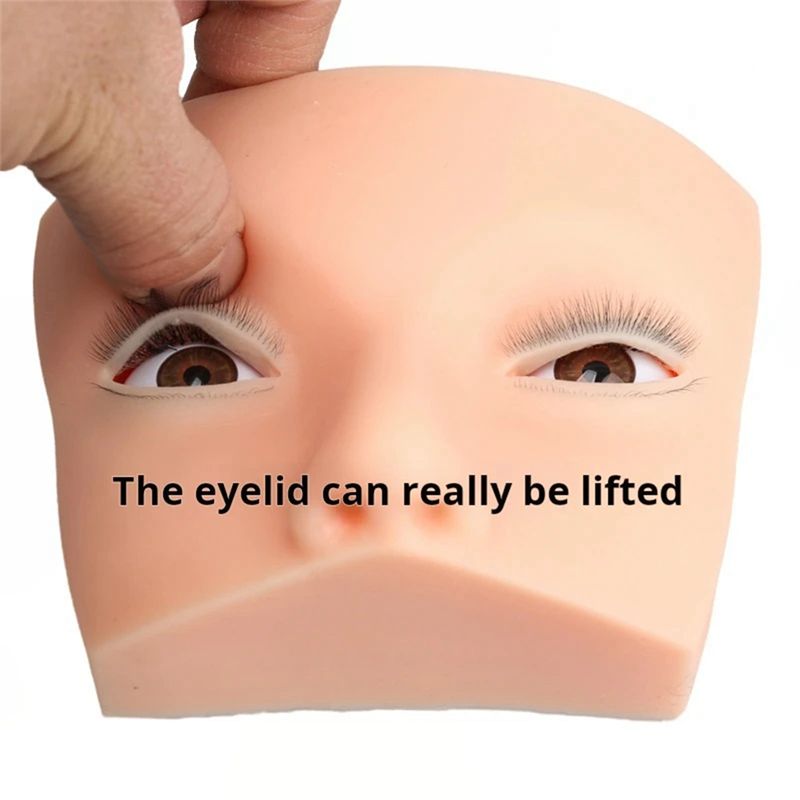 Kepala Manekin 4 Lapis Beauty  - Eyelash Extension Open Eye ulasan dan harga