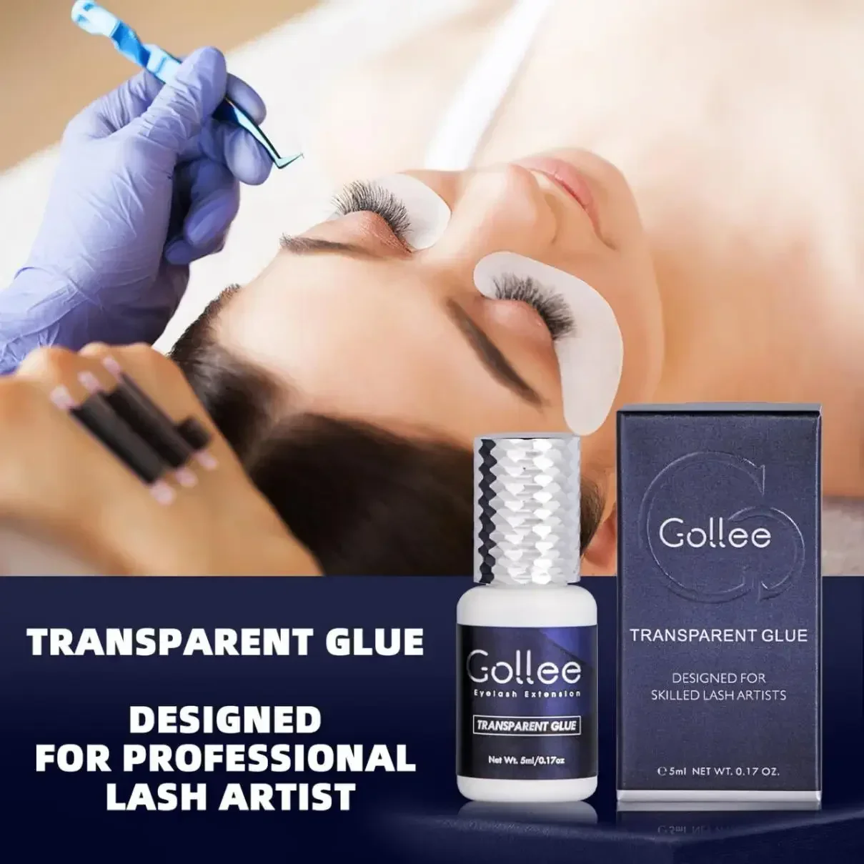 Lem Perekat Bulu Mata Gollee C - Eyelash Extension Gel Remover ulasan dan harga