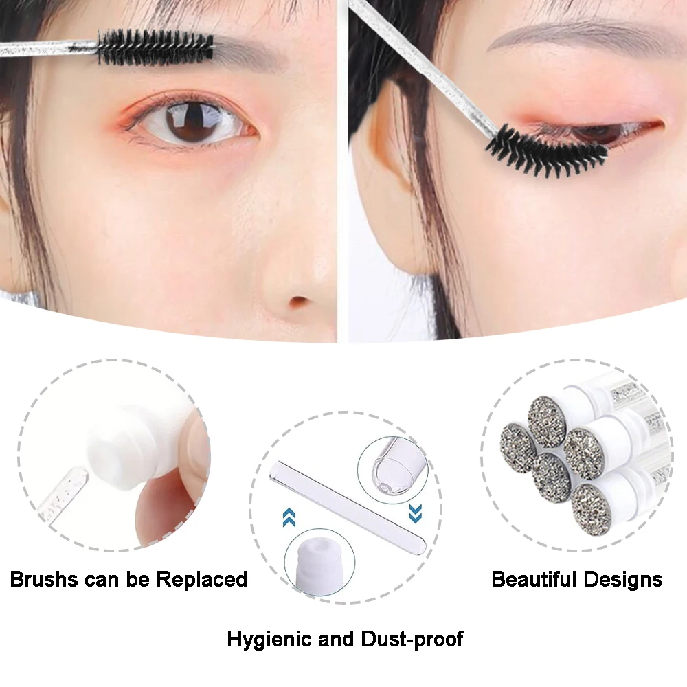 Botol sikat botol busa 60ML, a - Eyelash Extension Foam Cleanser ulasan dan harga