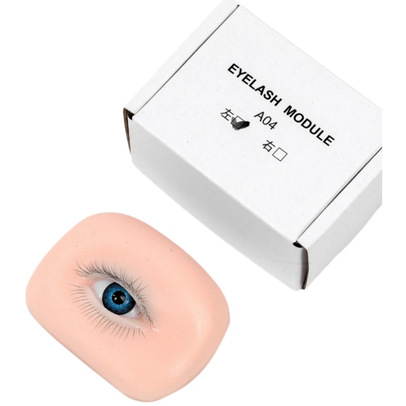 Kepala Manekin Latihan Akademi - Eyelash Extension Open Eye ulasan dan harga