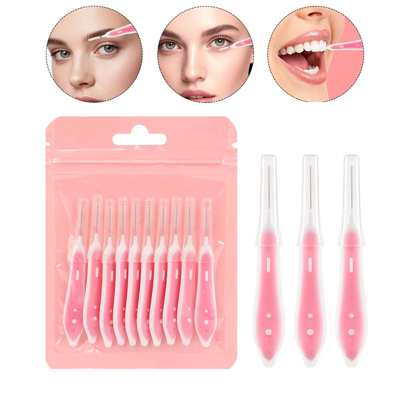10 Buah Kuas Alis Mini Kuas Pe - Eyelash Extensions ulasan dan harga