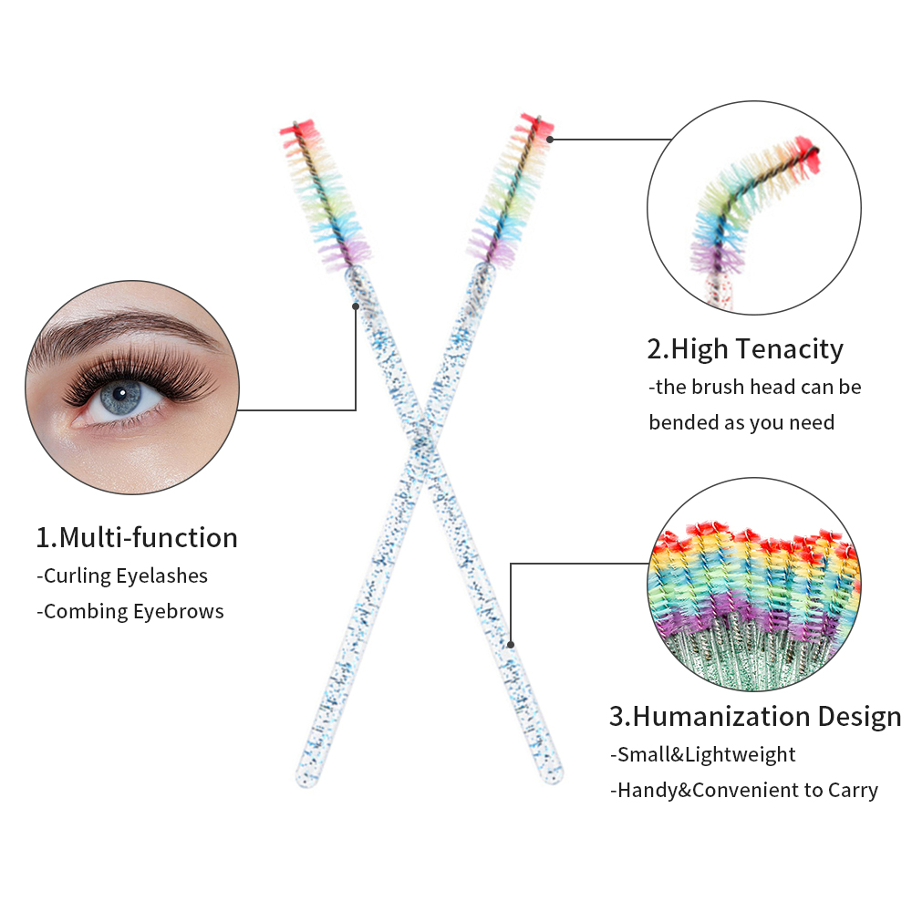 50 Buah Kuas Rias Bulu Mata Kr - Eyelash Extension Remover At Home ulasan dan harga
