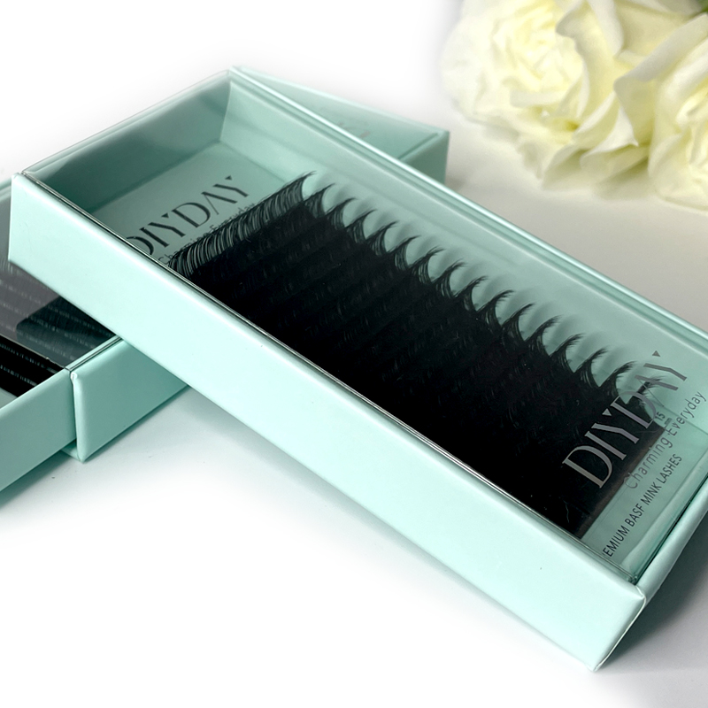 DIYDAY 16 baris bulu mata Mink - Eyelash Extension Natural Classic ulasan dan harga