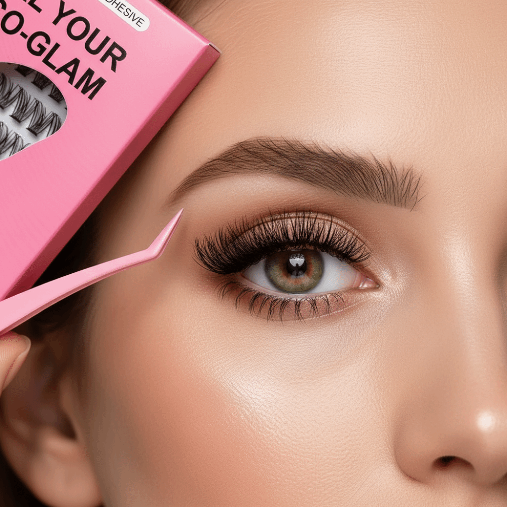 Kit Ekstensi Bulu Mata Alami D - Eyelash Extensions ulasan dan harga