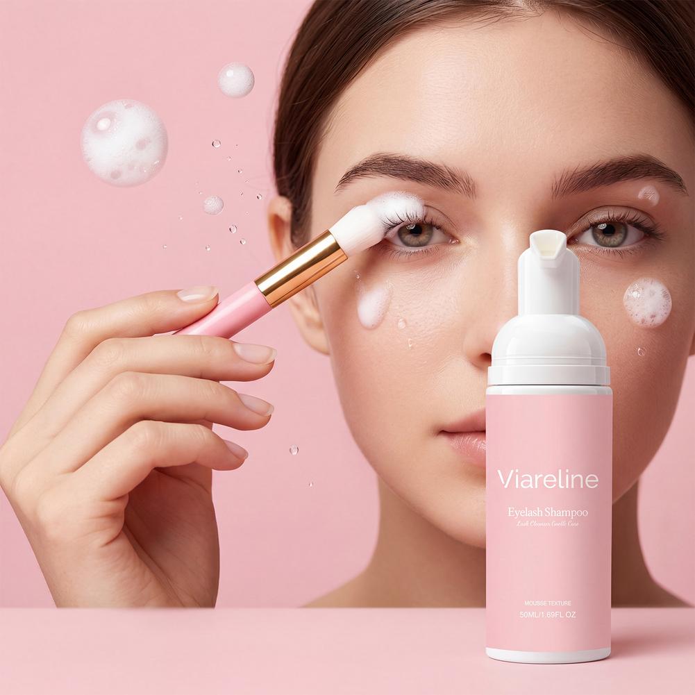 Shampo Busa Pembersih Bulu Mat - Eyelash Extension Foam Cleanser ulasan dan harga