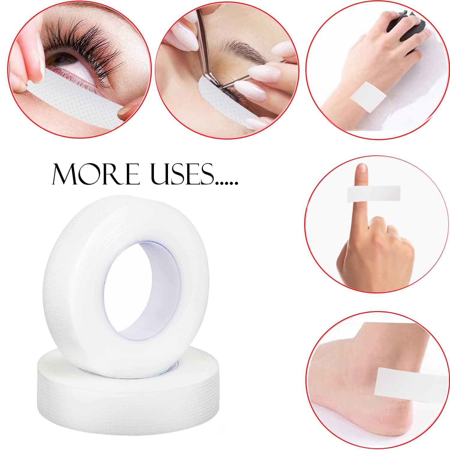 Pita bulu mata transparan, pit - Eyelash Extension Gel Remover ulasan dan harga