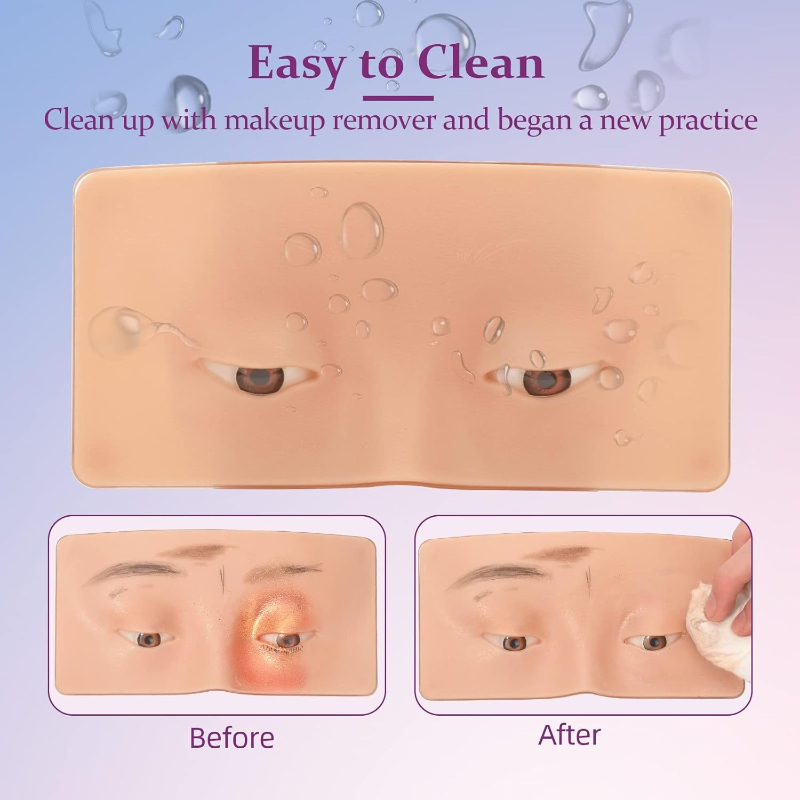 Papan Latihan Rias Wajah Silik - Eyelash Extension Open Eye ulasan dan harga