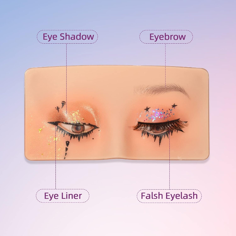 Papan Latihan Rias Wajah Silik - Eyelash Extension Open Eye ulasan dan harga