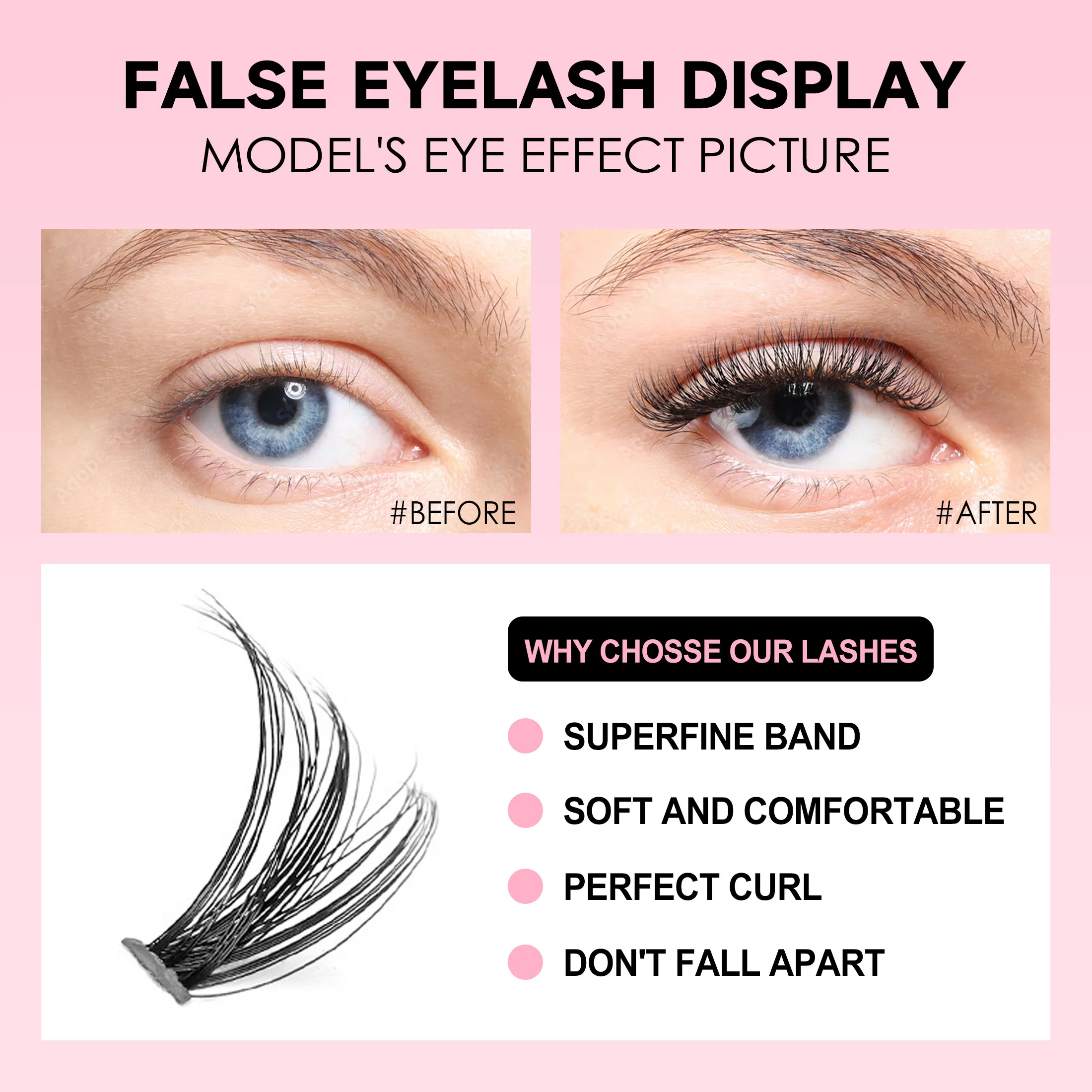 Kit ekstensi bulu mata DIY, ak - Eyelash Extension Remover At Home ulasan dan harga