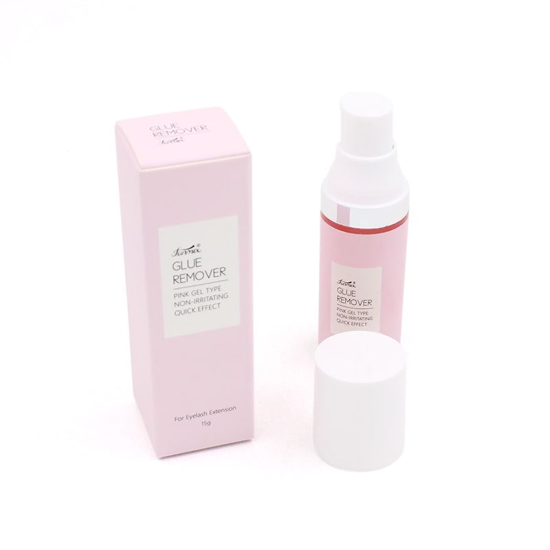 Penghilang Gel merah muda/Biru - Eyelash Extension Gel Remover ulasan dan harga