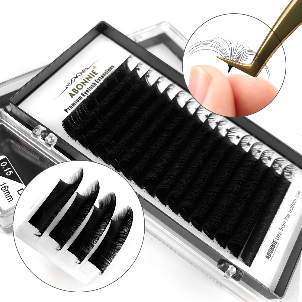 Abonnie ekstensi bulu mata sut - Eyelash Extension Natural Classic ulasan dan harga